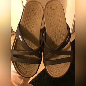 Croc Brown Sandals
